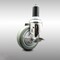 Service Caster 4 Inch 316SS Gray Polyurethane Swivel 1-3/8 Inch Expanding Stem Caster Brake SCC-SS316EX20S414-PPUB-TLB-138 - alternate 4